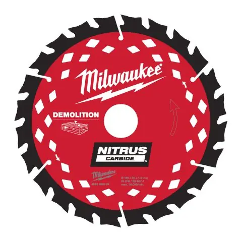 I lager Milwaukee 4932499376 Cirkelsågklinga